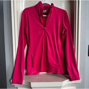 NIKE | Fuchsia Pink Full Zip Dri-Fit Jacket Women's Medium